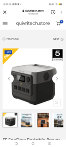 EF EcoFlow Portable Power Station RIVER 2 Pro 700,716Wh LFP Battery,1600W Solar Generator for Outdoor,Home Use photo review
